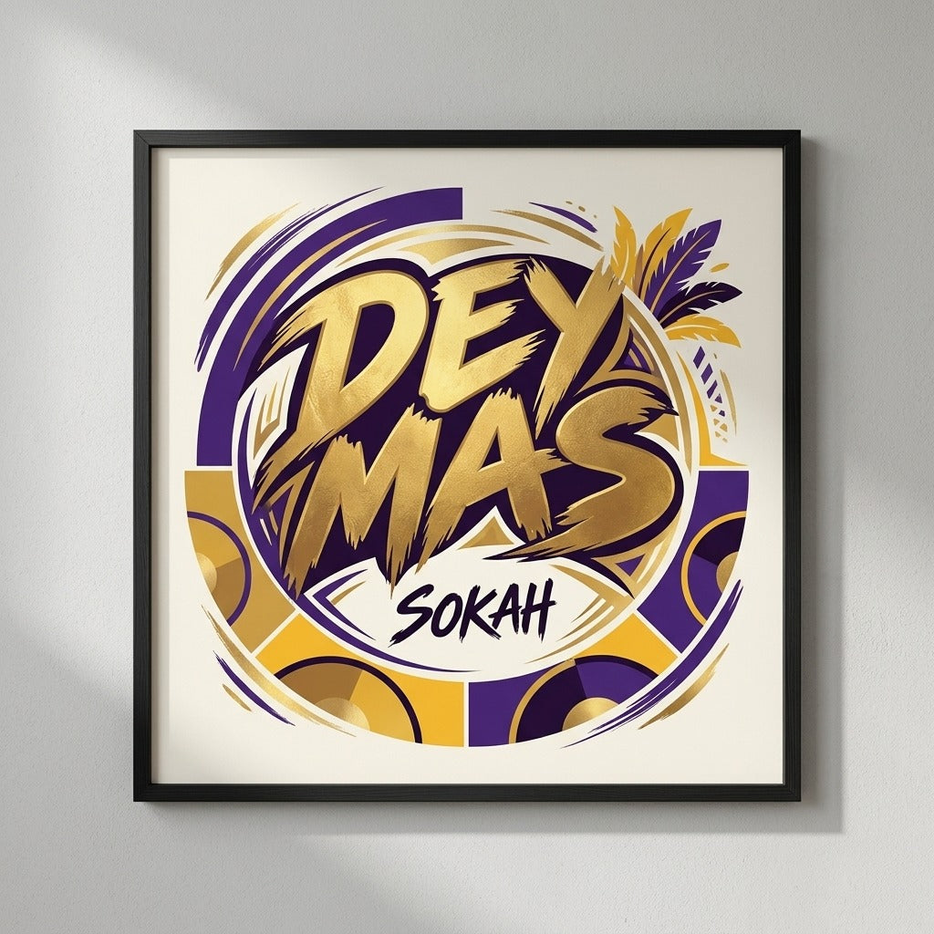Sokah — Dey Mas Poster — product mockup