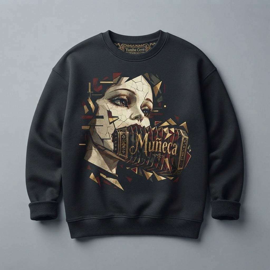 Yumba Cero — Muñeca Unisex Organic Oversized Sweatshirt Radder 2.0 — product mockup