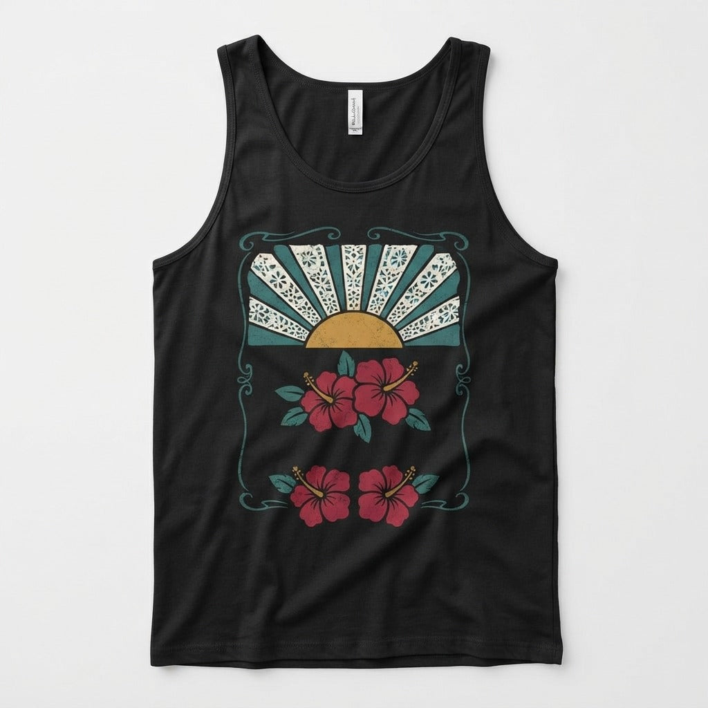 Lakou Love — Solèy Leve Tank — product mockup