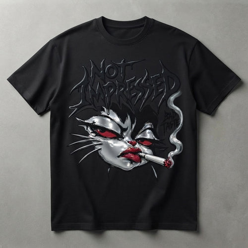 Bad Taste — Not Impressed Men's Heavy Oversized Tee