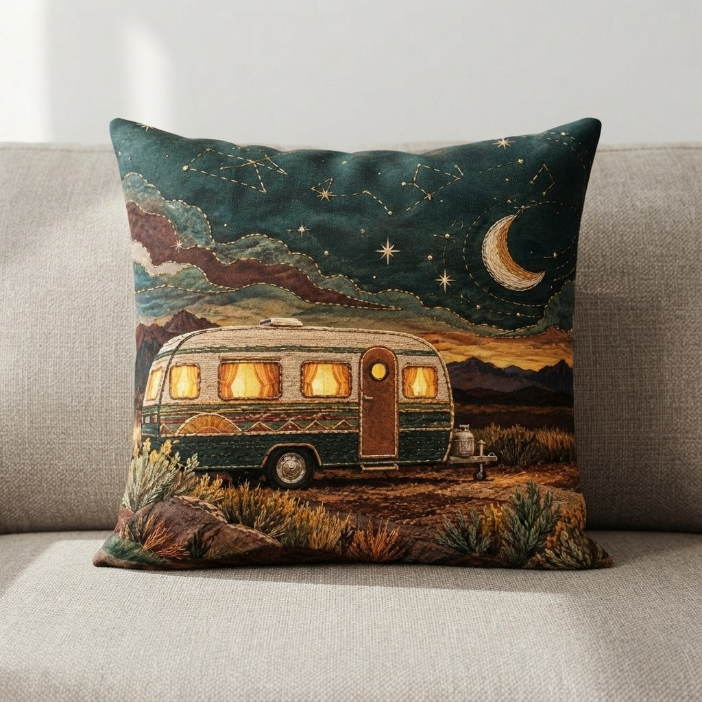 CARAVAN JAZZ — Four In The Morning Pillow — product mockup