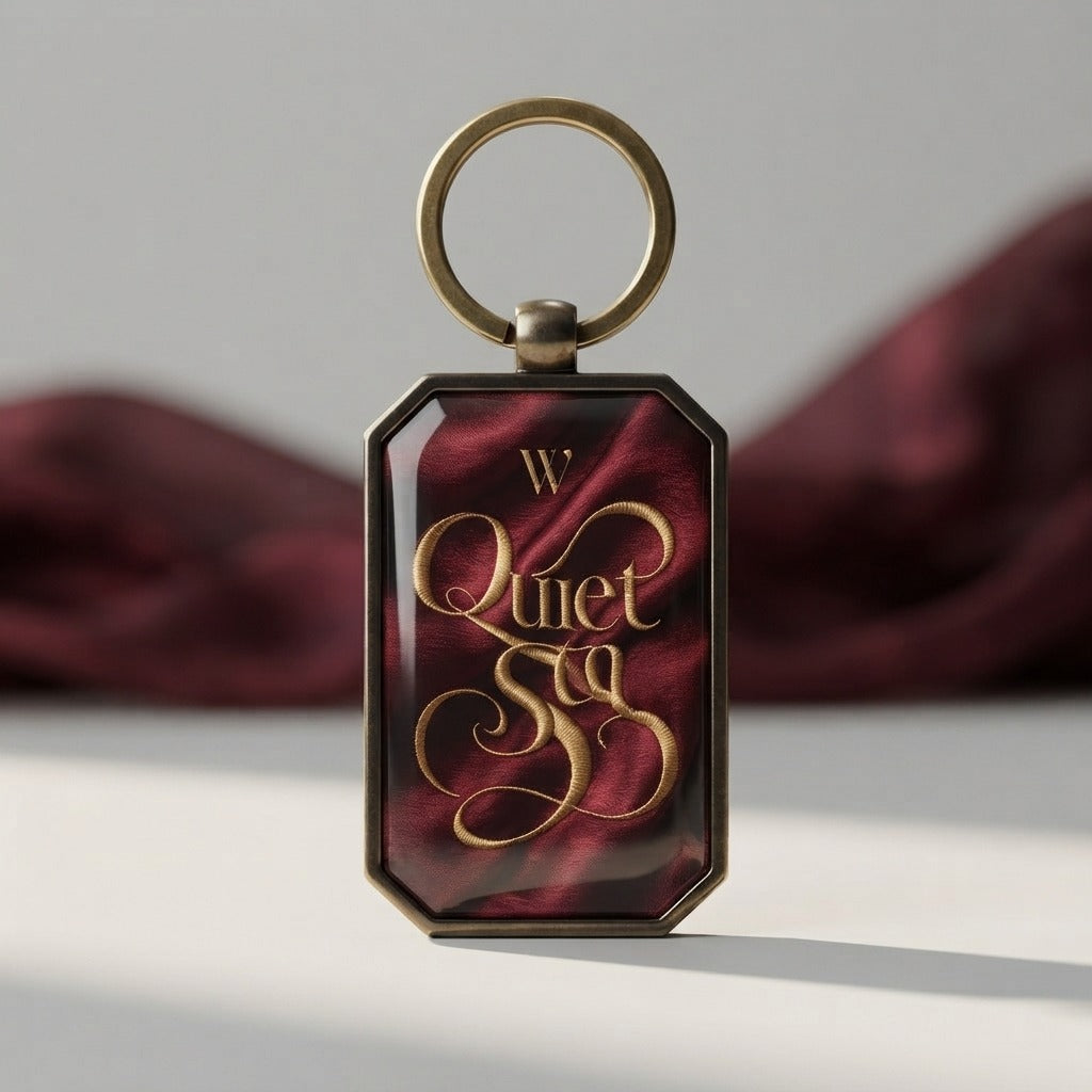 Wife — Quiet Storm Keyring Tag — product mockup