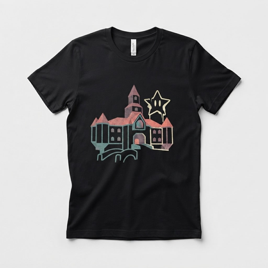 Chilltendo — Castle Reverie: Sixty-Four Dreams Tee — product mockup