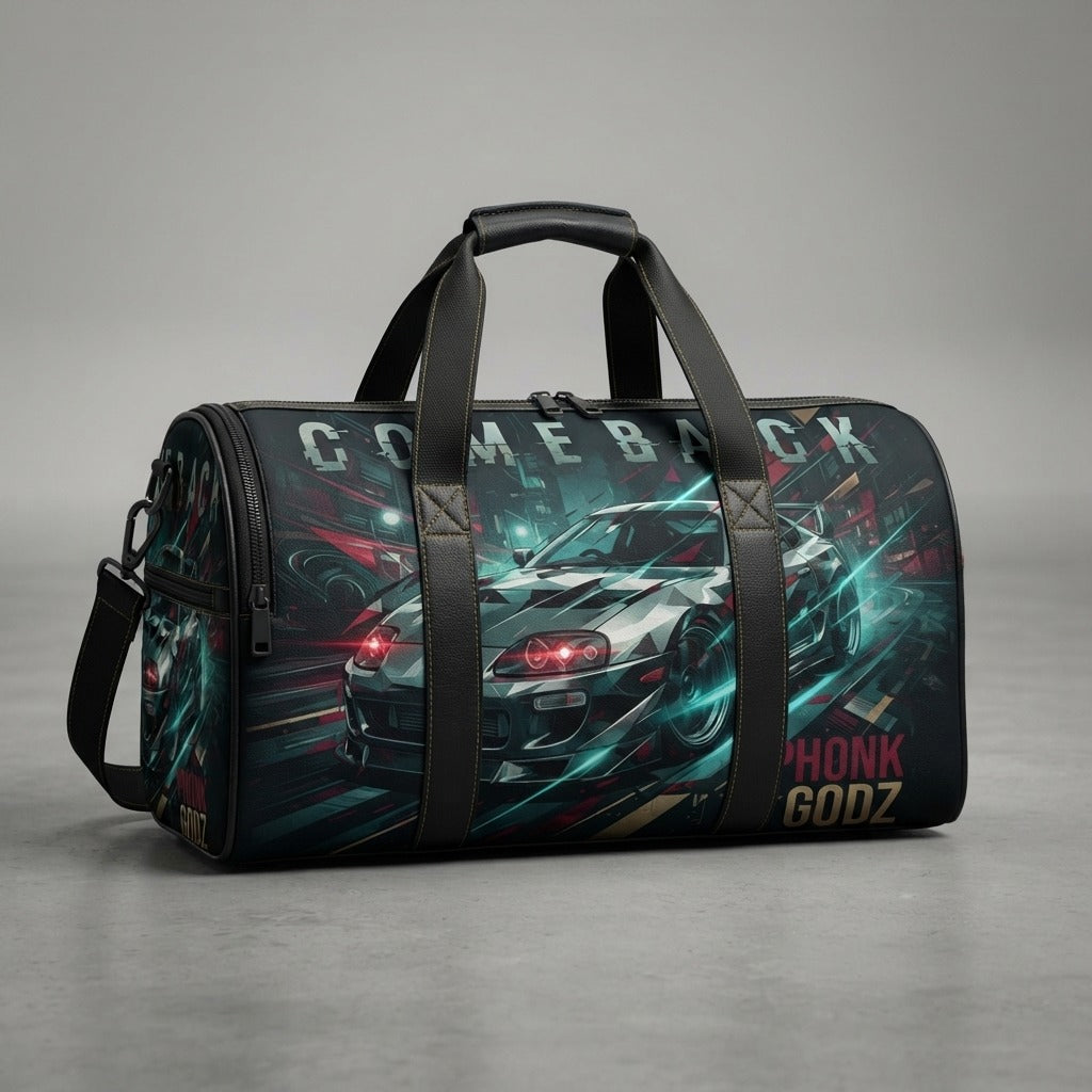 PHONK GODZ — C O M E B A C K Gym Bag — product mockup