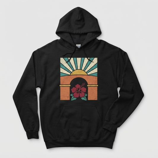 Lakou Love — Solèy Leve Hoodie — product mockup