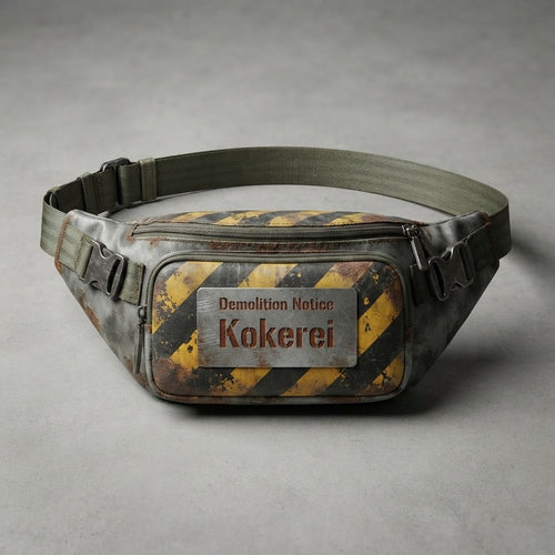 Kokerei — Demolition Notice Large Fanny Pack