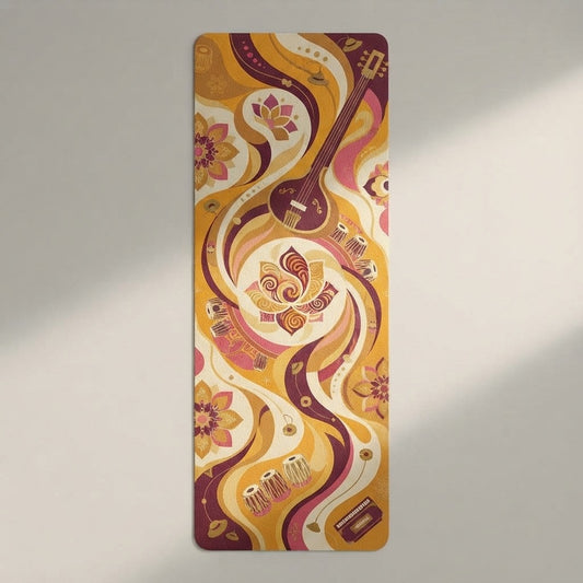 Akhand Japa — Ajapa Rubber Yoga Mat — product mockup