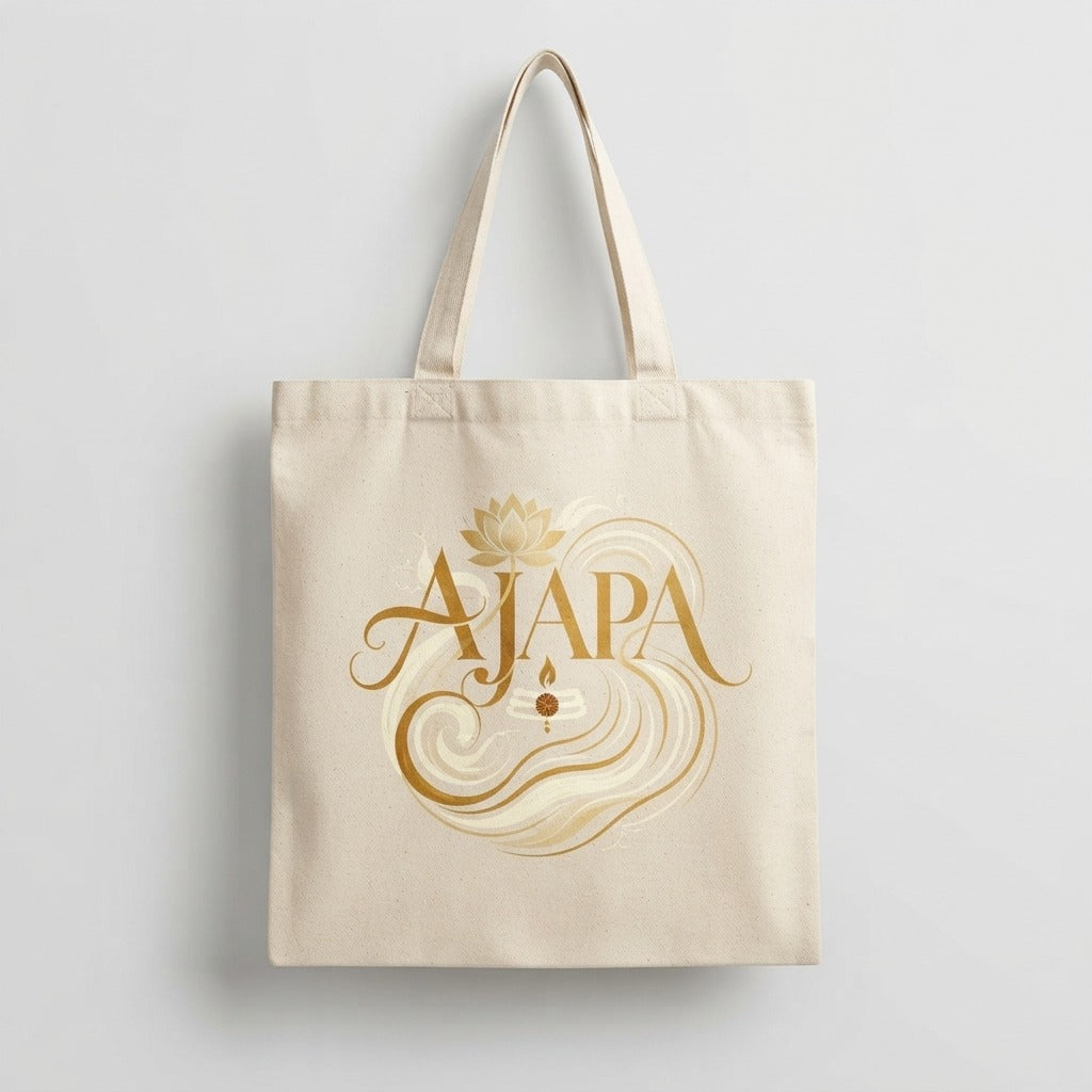 Akhand Japa — Ajapa Tote — product mockup