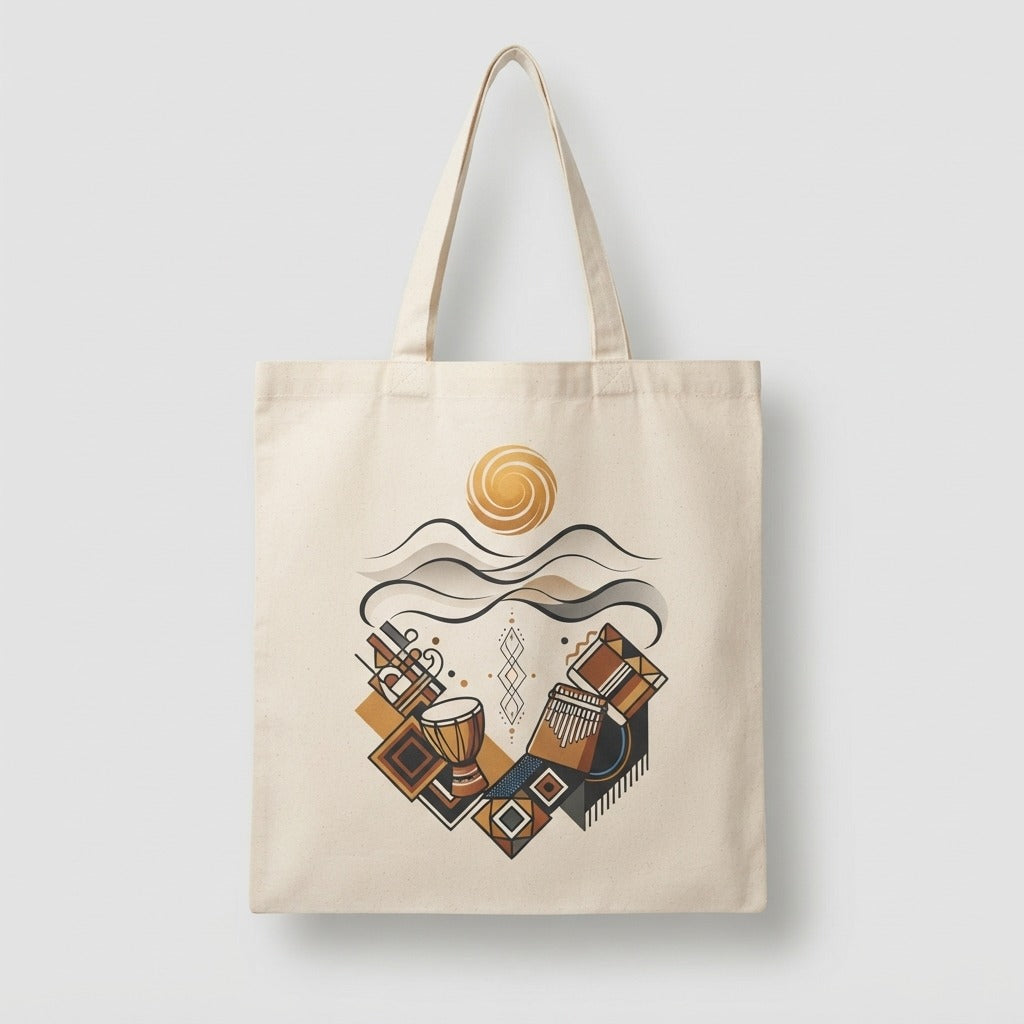 ANCESTRAL ZULU SPIRIT — Amadlozi Tote — product mockup