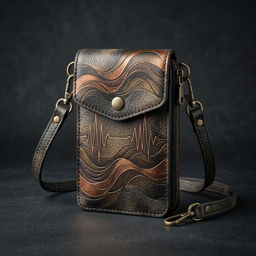 SUBHARMONIC LUNGS — Overblow Small Cell Phone Wallet — product mockup