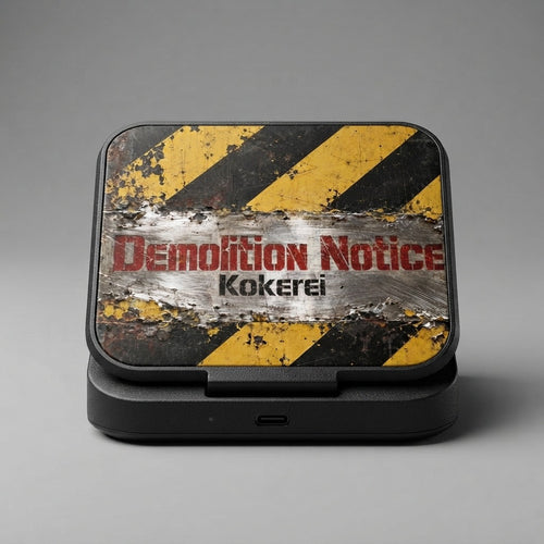 Kokerei — Demolition Notice UV Phone Sanitizer and Wireless Charging Pad