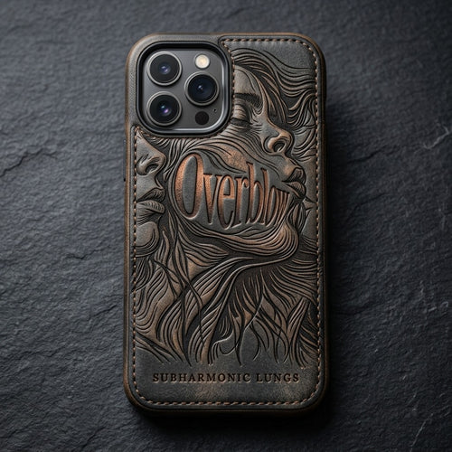 SUBHARMONIC LUNGS — Overblow PU Leather Phone Cases (Engraving)