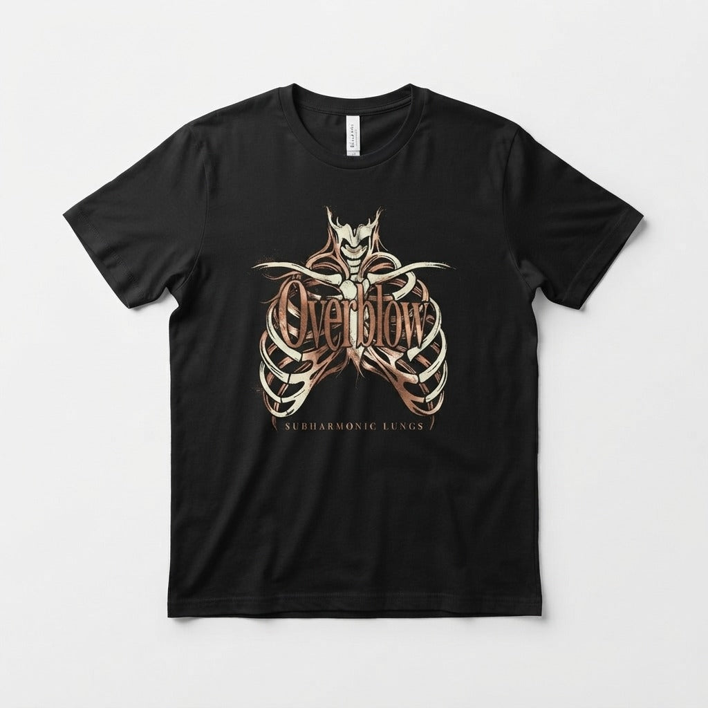 SUBHARMONIC LUNGS — Overblow Tee — product mockup