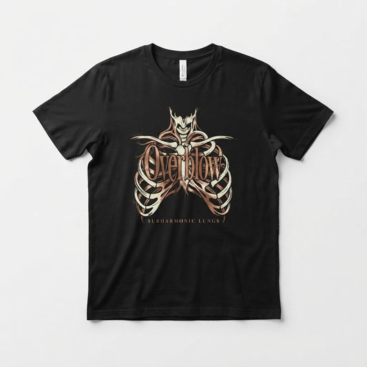 SUBHARMONIC LUNGS — Overblow Tee — product mockup